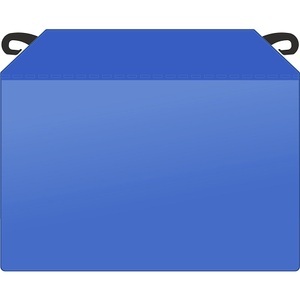 undefined, Gitterboxtasche, Gitterboxtasche, mit Einhängehaken und Magnetstreifen, VE 50 Stk, DIN A4 quer