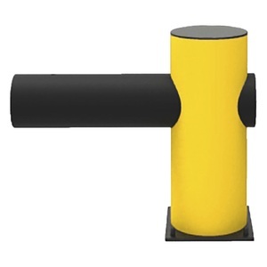undefined, Verkehrsbarriere CHARLIE, aus flexiblem Kunststoff Endpfosten, d-flexx Verkehrsbarriere, CHARLIE, aus flexiblem Kunststoff, Endpfosten