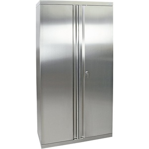undefined, Edelstahl-Flügeltürschrank mit Stellschrauben, Vollblechtüren HxBxT 1800 x 900 x 400 mm, stumpf® Edelstahlschrank mit Stellschrauben im Boden, HxBxT 1.800 x 900 x 400 mm, 4 Fachböden