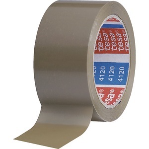 Tesa, tesa PVC-Klebeband tesa® 4120 VE 36 Rollen, braun, tesa PVC-Packband, tesapack® 4120, VE 36 Rollen, braun, Bandbreite 50 mm