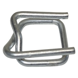 undefined, Verschlussschnallen verzinkt, für Kunststoffband 13 mm breit, VE 1000 Stk, Verschlussklemmen, 13 mm, 1000 Stück