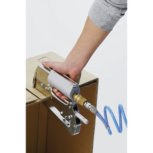 undefined, Kartonagen-Zangenhefter pneumatisch Ladekapazität 90 Klammern, ratioform Handzangenhefter, für geschlossene Heftung, pneumatisch für Klammern 10 - 16 mm