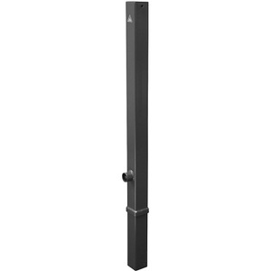 undefined, Absperrpfosten, 70 x 70 mm, Eisenglimmer herausnehmbar ohne Öse, Schake Absperrpfosten, 70 x 70 mm, Eisenglimmer, herausnehmbar, ohne Öse