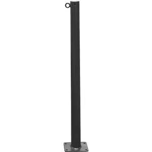 undefined, Absperrpfosten, Ø 60 mm, Eisenglimmer zum Aufdübeln mit 1 Öse, Schake Absperrpfosten, Ø 60 mm, Eisenglimmer, zum Aufdübeln, mit 1 Öse