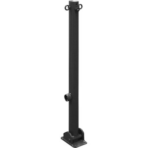undefined, Absperrpfosten, Ø 60 mm, Eisenglimmer klappbar mit 2 Ösen, Schake Absperrpfosten, Ø 60 mm, Eisenglimmer, klappbar, mit 2 Ösen