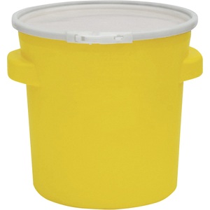 undefined, PE-Sicherheitsfass mit UN-Codierung mit Spannringdeckel Volumen 77 l, Sicherheitsfass aus HDPE, UN-Zulassung, mit Schnappdeckelverschluss und 2 Griffen, 77 l