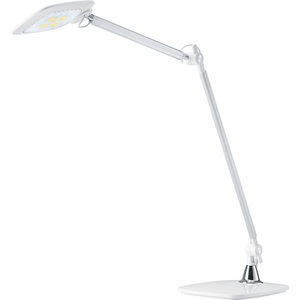 Hansa, Hansa LED-Tischleuchte E-MOTION Sensorschalter, dimmbar, Kopf drehbar, Doppelarm weiß, Hansa LED Leuchte, Emotion, 10W, weiss, 41-5010.689