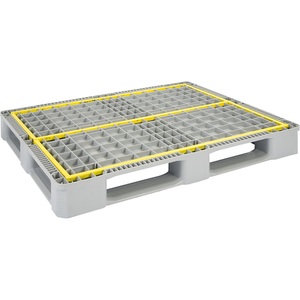 undefined, Hygiene-Palette 5 Kufen und 5 Stahlverstärkungen LxB 1200 x 1000 mm, ab 10 Stk, ratioform Hygiene-Palette, 5 Kufen und 5 Stahlverstärkungen, LxB 1200 x 1000 mm, ab 10 Stk