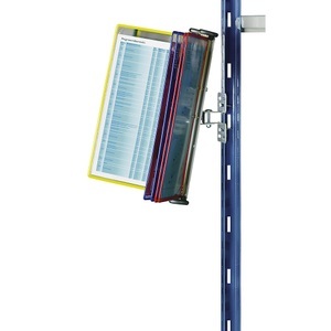 undefined, Klarsichttafel-Dokumentenhalter für Regal 10 Klarsichttafeln DIN A4 farbig sortiert, Klarsichttafel-Dokumentenhalter für Regal, 10 Klarsichttafeln DIN A4, farbig sortiert
