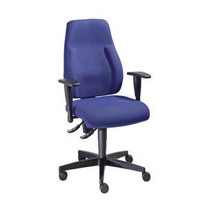Topstar, Topstar Operator-Drehstuhl LADY SITNESS Permanentkontakt-Mechanik, Rückenlehnenhöhe 580 mm blau, Topstar Operator-Drehstuhl LADY SITNESS, Permanentkontakt-Mechanik, Rückenlehnenhöhe 580 mm, blau
