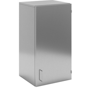 undefined, Reinraum-Wandhängeschrank aus Edelstahl 1 Flügeltür Breite 400 mm, Reinraum-Wandhängeschrank aus Edelstahl, 1 Flügeltür, Breite 400 mm