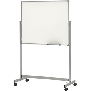 Maul, MAUL Wendetafel, HxT 1950 x 650 mm Stahlblech-Oberfläche, weiß Breite 1880 mm, MAUL Whiteboard, mobil, 1000 x 1800 mm