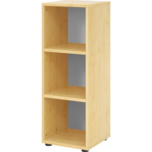 office akktiv, office akktiv RENATUS - Regal HxB 1100 x 400 mm, 2 Fachböden Ahorn-Dekor, 