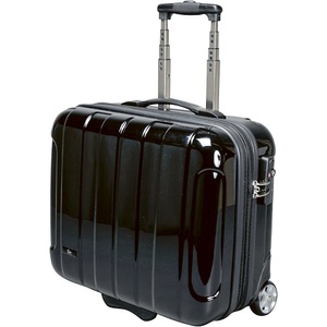 undefined, Business-Trolley gepolstertes Laptopfach, herausnehmbar schwarz, JSA Business Trolley, schwarz, ABS-Polycarbonatmix, 43cm x 40cm x 21cm, 45513