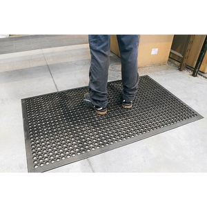 undefined, Anti-Ermüdungsmatte, schwarz Einzelstück LxB 1500 x 900 mm, COBA Anti-Ermüdungsmatte High Duty, Einzelmatte, allseitig eingefasst