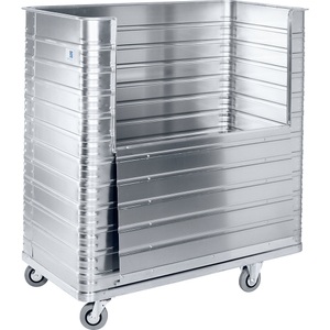 Zarges, ZARGES Alu-Kastenwagen Inhalt 350 l Seitenwand halb abklappbar, ZARGES Alu-Kastenwagen, Inhalt 350 l, Seitenwand halb abklappbar
