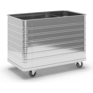 Zarges, ZARGES Alu-Kastenwagen Inhalt 655 l mit Rand- und Bodenprofil, ZARGES Alu-Kastenwagen, Inhalt 655 l, mit Rand- und Bodenprofil