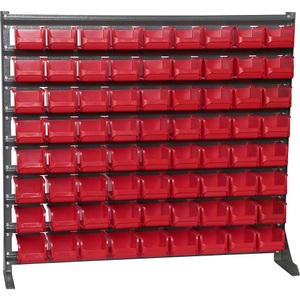 undefined, Lagerregal, Breite 1020 mm mit Sichtlagerkästen HxT 900 x 200 mm, Kleinteileregal, Breite 1020 mm, mit Sichtlagerkästen, HxT 900 x 200 mm