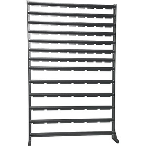 undefined, Lagerregal, Breite 1020 mm ohne Sichtlagerkästen HxT 1580 x 235 mm, Kleinteileregal, Breite 1020 mm, ohne Sichtlagerkästen, HxT 1580 x 235 mm