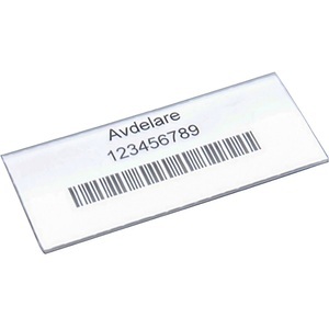 undefined, Etiketten für Regalkasten, Höhe 30 mm Breite 60 mm, VE 100 Stk, STEMO Etiketten mit Halter, für Regalkasten, Höhe 30 mm, Breite 60 mm, VE 100 Stk