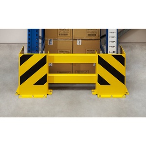 undefined, Regalschutz-Planken-Set mit Eck-Anfahrschutz für Einfachregal, Breite 900 - 1300 mm, Komplett-Set Rammschutz-Planken, Breite 900-1.300 mm