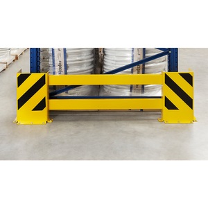 undefined, Regalschutz-Planken-Set mit Eck-Anfahrschutz für Doppelregal, Breite 1700 - 2100 mm, Komplett-Set Rammschutz-Planken, Breite 1.700-2.100 mm