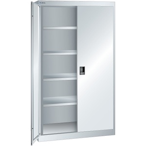 Lista, Lista Schwerlastschrank 4 Fachböden lichtgrau, LISTA Schwerlastschrank, 4 Fachböden, lichtgrau