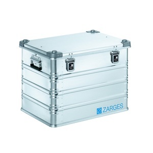 Zarges, ZARGES Alu-Transportkiste Inhalt 116 l, Innen-LxBxH 600 x 430 x 450 mm in robuster Ausführung, ZARGES Alu-Transportkiste, Inhalt 116 l, Innen-LxBxH 600 x 430 x 450 mm, in robuster Ausführung