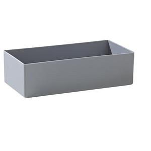 Einsatzkasten, Sondergröße Polystyrol, VE 50 Stk LxBxH 216 x 108 x 63 mm, grau