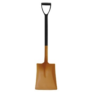 undefined, Universal-Stielschaufel aus PP orange Gesamtlänge 980 mm, CEMO Allzweckschaufel aus PP, LxB 315 x 250 mm