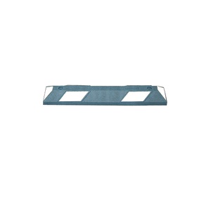 undefined, Radstopp LxBxH 900 x 150 x 100 mm blau / weiß reflektierend, Parkplatzbegrenzung Park-It®, LxB 900 x 150 mm, blau-weiss