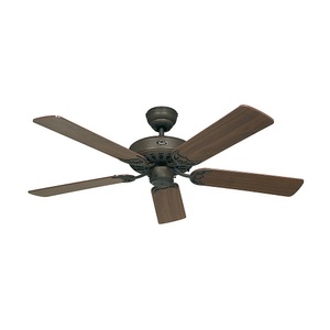 undefined, Deckenventilator CLASSIC ROYAL Rotorblatt-Ø 1030 mm Nussbaum / braun antik / bronze, CasaFan Classic Royal 103 BA Deckenventilator 48 W (Ø x H) 103 cm x 230 mm Braun