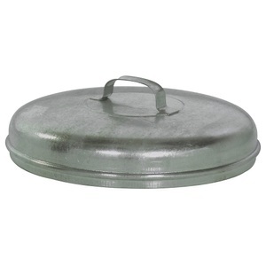 undefined, Stahlblechdeckel, verzinkt für Rundtonne für 60-Liter-Tonne, Stahlblechdeckel, verzinkt, für Rundtonne, für 60-Liter-Tonne, ab 5 Stk