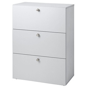 office akktiv, office akktiv ANNY - Hängeregistraturschrank HxBxT 1100 x 800 x 422 mm lichtgrau / lichtgrau, 