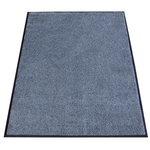 undefined, Schmutzfangmatte für Innen, Flor aus High-Twist-Nylon LxB 1800 x 1150 mm grau meliert, Schmutzfangmatte Eazycare Wash, High-Twist-Nylon, 1150 x 1800 mm, grau