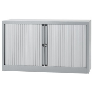 Bisley, BISLEY Euro-Rollladenschrank Breite 1200 mm, 1 Fachboden lichtgrau, BISLEY Euro-Rollladenschrank, Breite 1200 mm, 1 Fachboden, lichtgrau