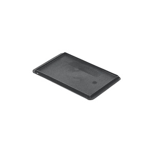 Auflagedeckel für Stapelbehälter VE 4 Stück, LxB 300 x 200 mm grau