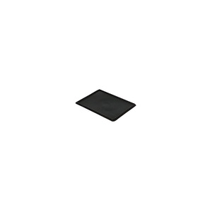 Auflagedeckel für Stapelbehälter VE 4 Stück, LxB 400 x 300 mm schwarz