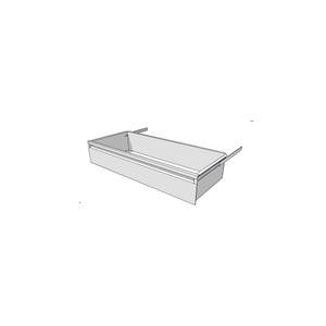 undefined, Schublade für Regal-Schranksystem Höhe 175 mm für Regaltiefe 400 mm, Schublade für Regal-Schranksystem, Höhe 175 mm, für Regaltiefe 400 mm