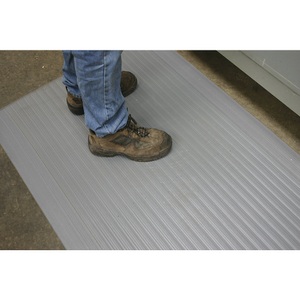 undefined, Anti-Ermüdungsmatte LxB 1500 x 910 mm grau, Orthomat® Arbeitsplatzmatte Ribbed, grau, 900 x 1500 mm