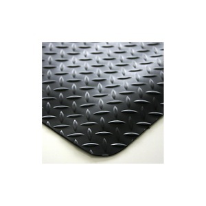 undefined, Anti-Ermüdungsmatte, PVC / Neopren feste Größe, schwarz 1500 x 900 mm, Ergonomiematte Deckplate, schwarz, 900 x 1500 mm