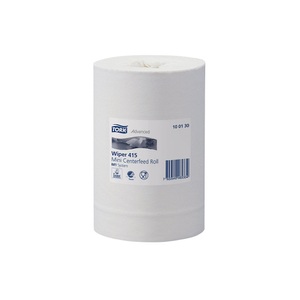 undefined, Papierrolle VE 11 Stk Tissue hochweiß, C.T.T. Qualität, 1-lagig, unperforiert, Tork Mehrzweck-Papierwischtücher Mini M1 Innenabrollung Weiss 11 Rollen à 214 Blatt,,