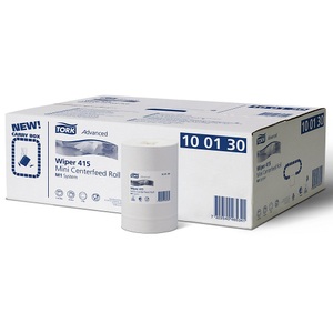 undefined, Papierrolle VE 11 Stk Tissue hochweiß, C.T.T. Qualität, 1-lagig, unperforiert, Tork Mehrzweck-Papierwischtücher Mini M1 Innenabrollung Weiss 11 Rollen à 214 Blatt,,