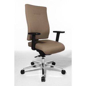 Topstar, Topstar Bürodrehstuhl PROFI STAR 15 ergonomische Rückenlehne hellbraun, Topstar Bürostuhl PROFI STAR 15, ergonomische Rückenlehne, hellbraun
