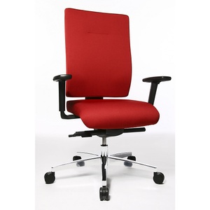 Topstar, Topstar Bürodrehstuhl PROFI STAR 15 ergonomische Rückenlehne rot, Topstar Bürostuhl PROFI STAR 15, ergonomische Rückenlehne, rot