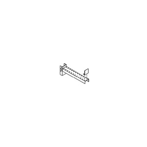 undefined, Kragarm für Langgut- und Fachbodenlagerung Bauart mittelschwer Nutztiefe 850 mm, grau, 