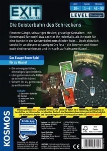 Kosmos, EXIT - Die Geisterbahn des Schreckens, Partyspiel