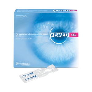 Prolens AG, Vismed Gel Augentropfen 0.45ml Ampullen, VISMED GEL künstliche Tränenflüssigkeit (20x0.45ml)