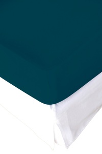 Living Home, Topper Elastic Jersey Fixleintuch Topper Topper Elastic Jersey Fixleintuch Topper, Jersey Petrol