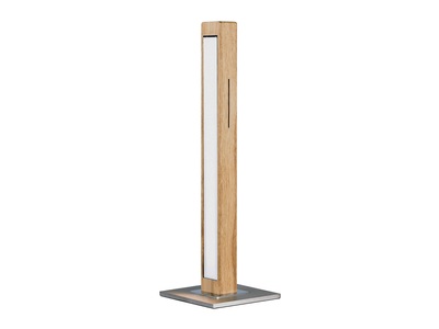 HerzBlut, HerzBlut Leonora LED-Tischleuchte Eiche, Leana Eiche H: 46cm